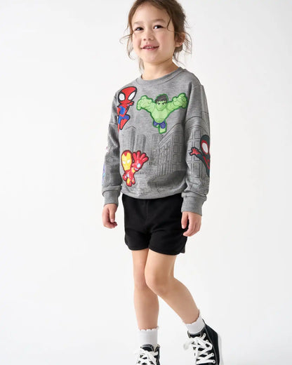 Spidey & His Amazing Friends Mighty City Heroes Crewneck Sweatshirt