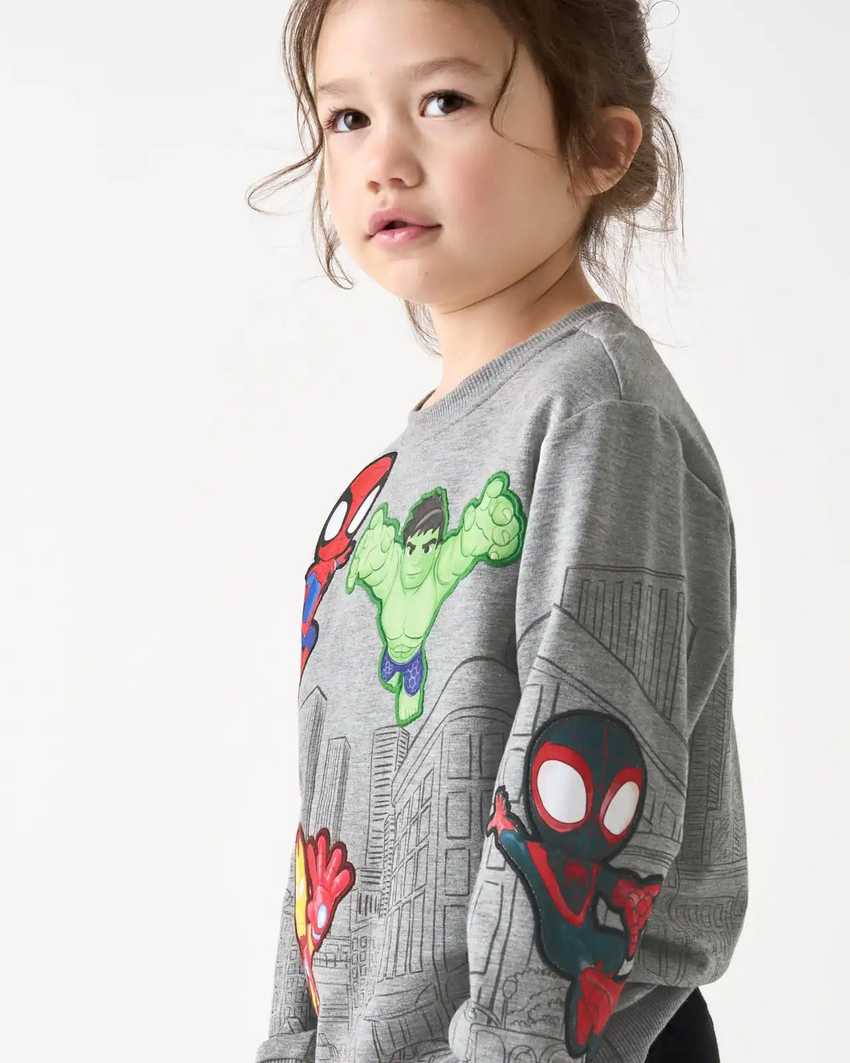 Spidey & His Amazing Friends Mighty City Heroes Crewneck Sweatshirt
