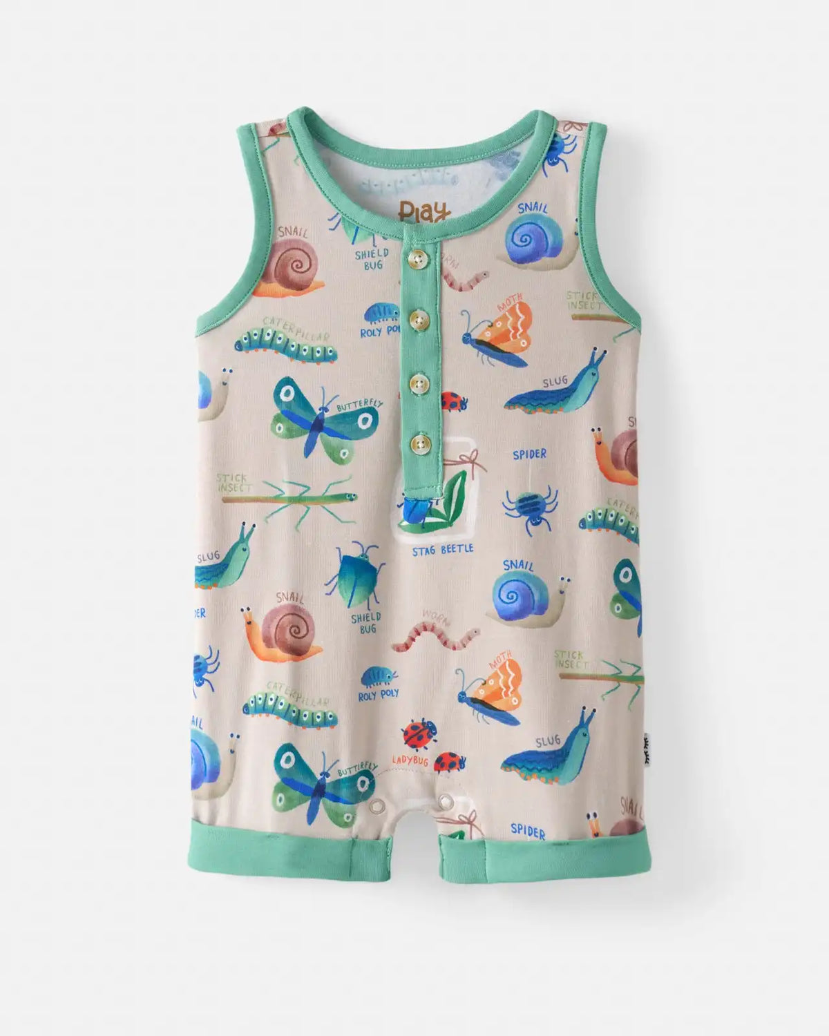 Nature Notes Henley Romper
