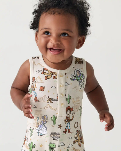 Disney & Pixar Woody's Wild West Henley Romper