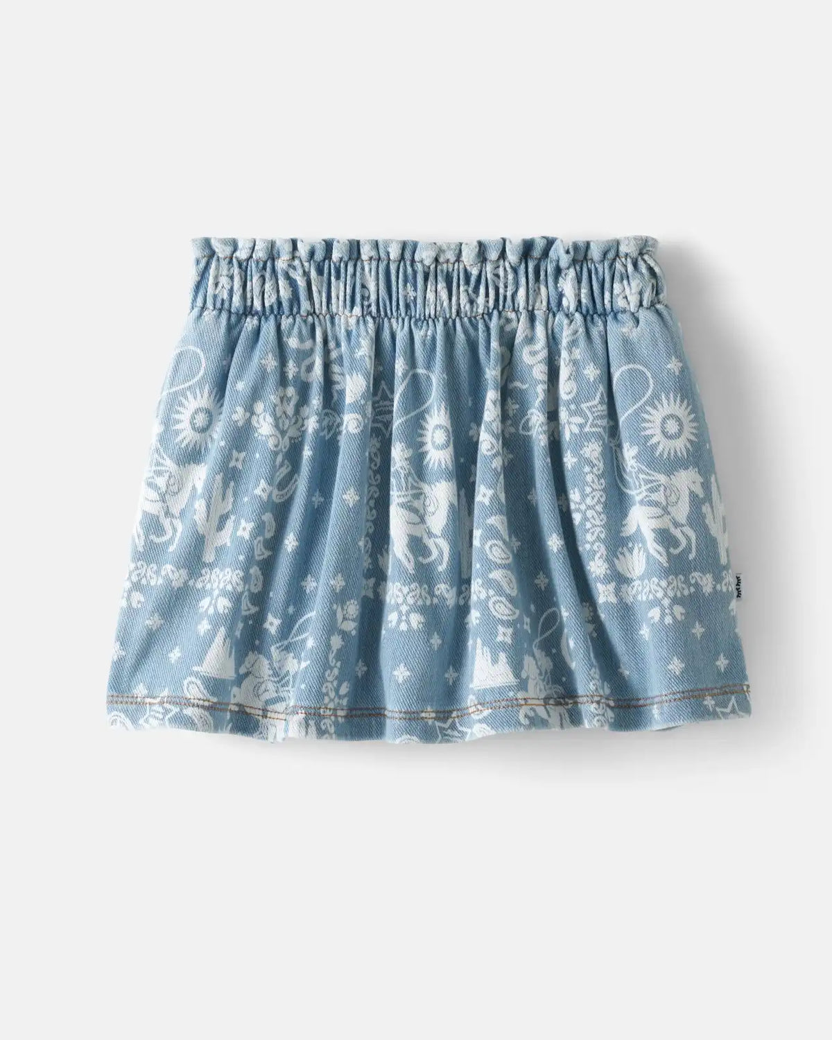 Bandana Blues Denim Skort