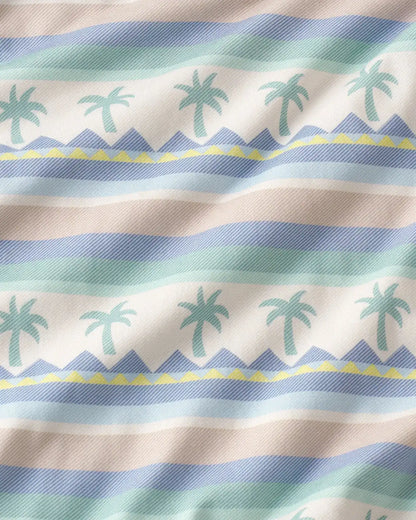 Swell Stripes Drawstring Shorts