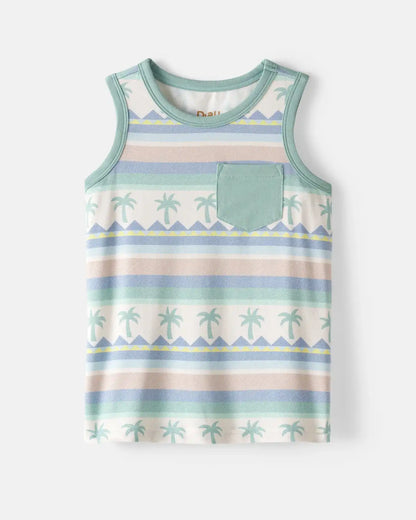Swell Stripes Pocket Tank