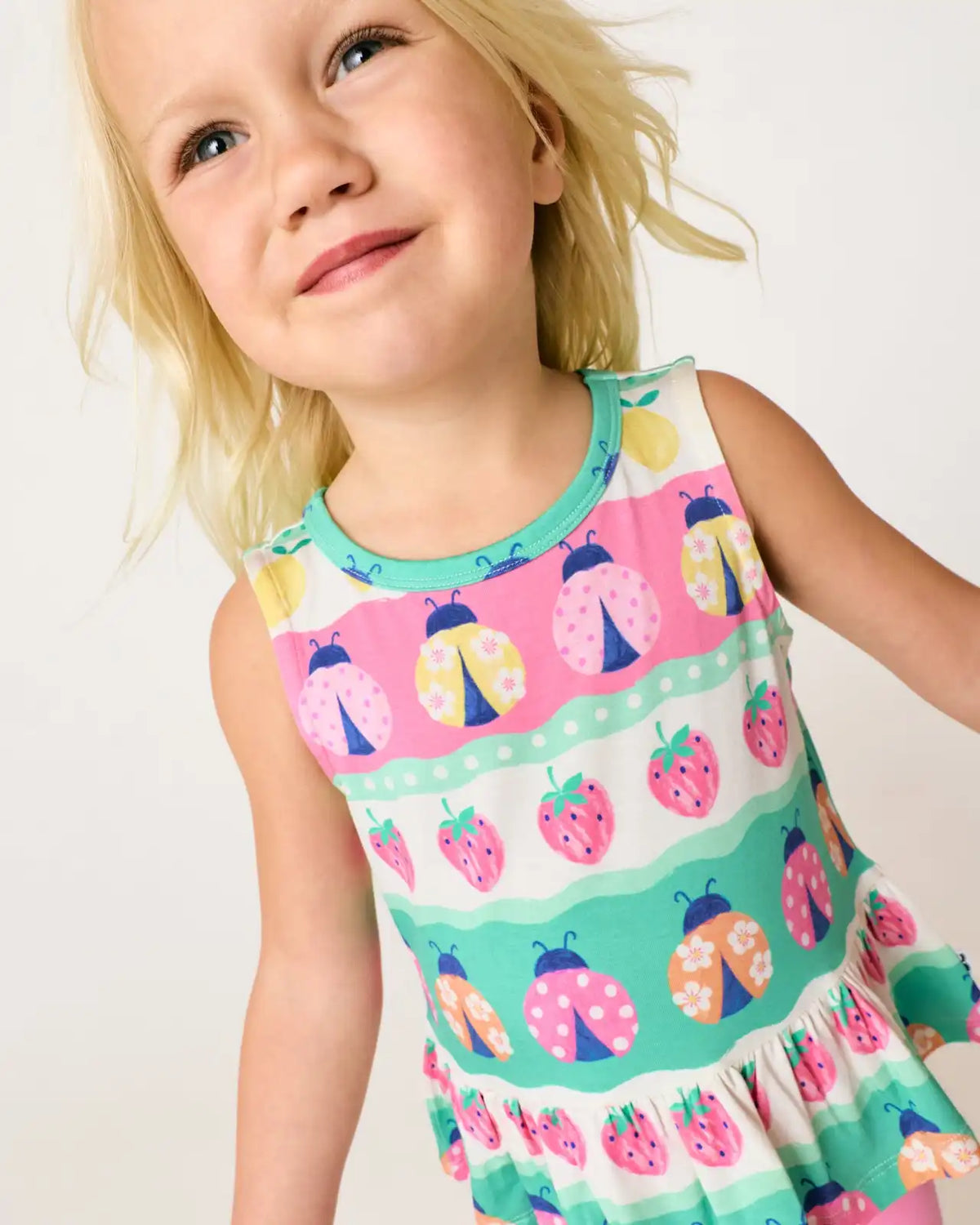 Ladybug Lane Peplum Tank