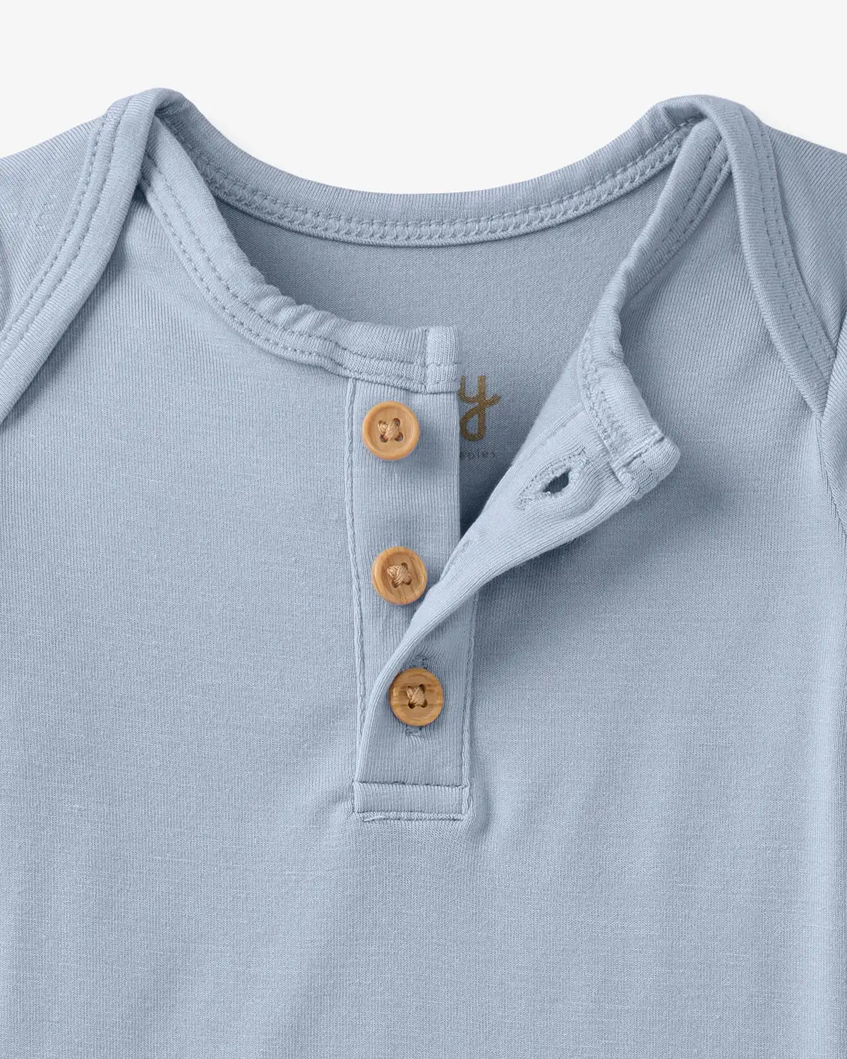 Light Fog Henley Bodysuit