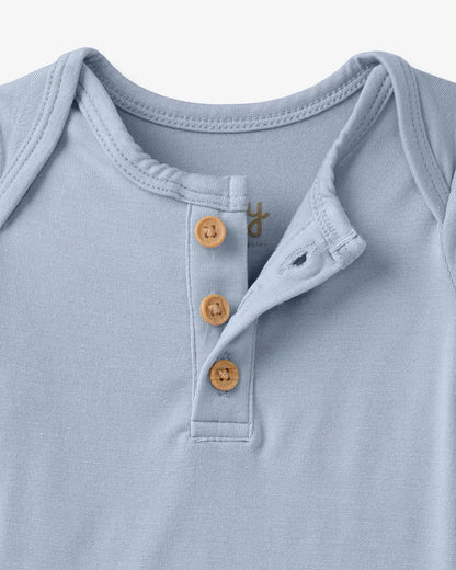 Light Fog Henley Bodysuit
