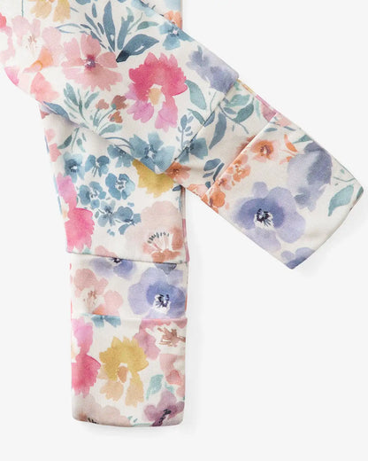 Tiny Blooms Fold Over Legging