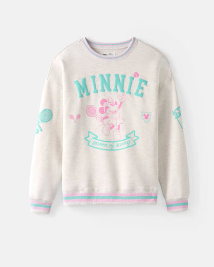 Disney Minnie Mouse Queen of Swing Women's Crewneck Sweatshirt