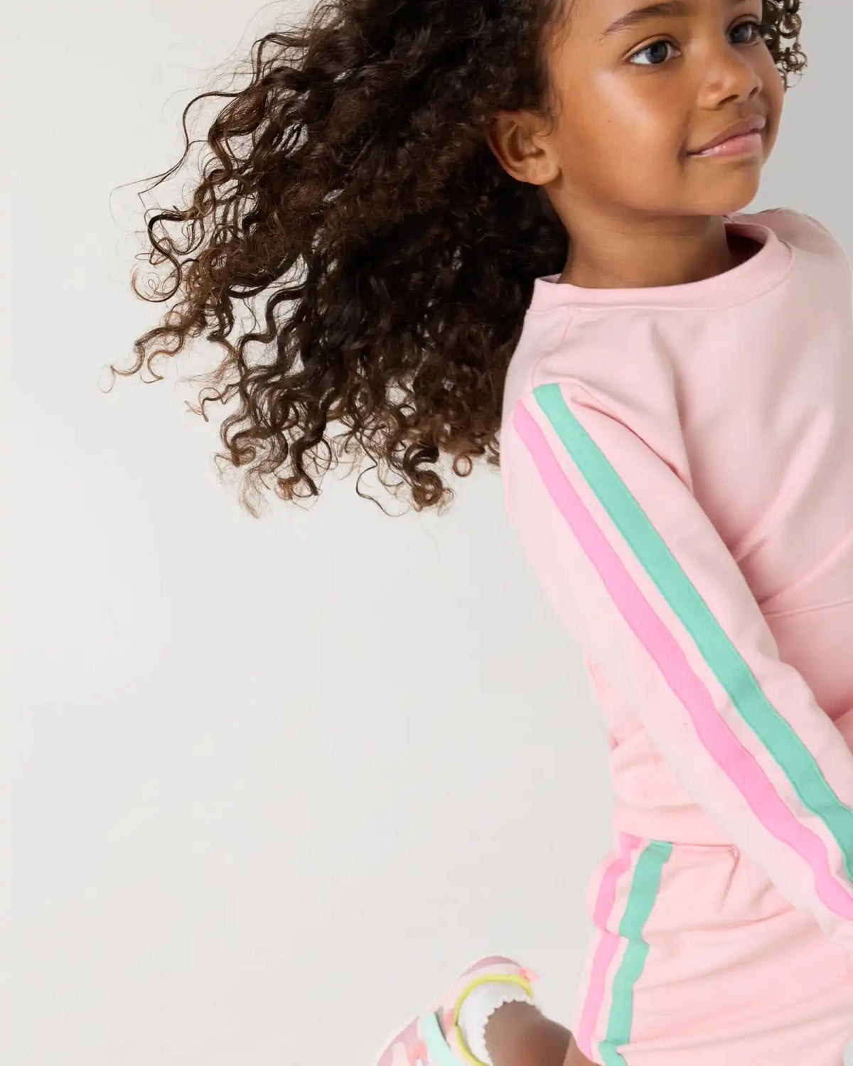 Pink Blossom Pocket Crewneck