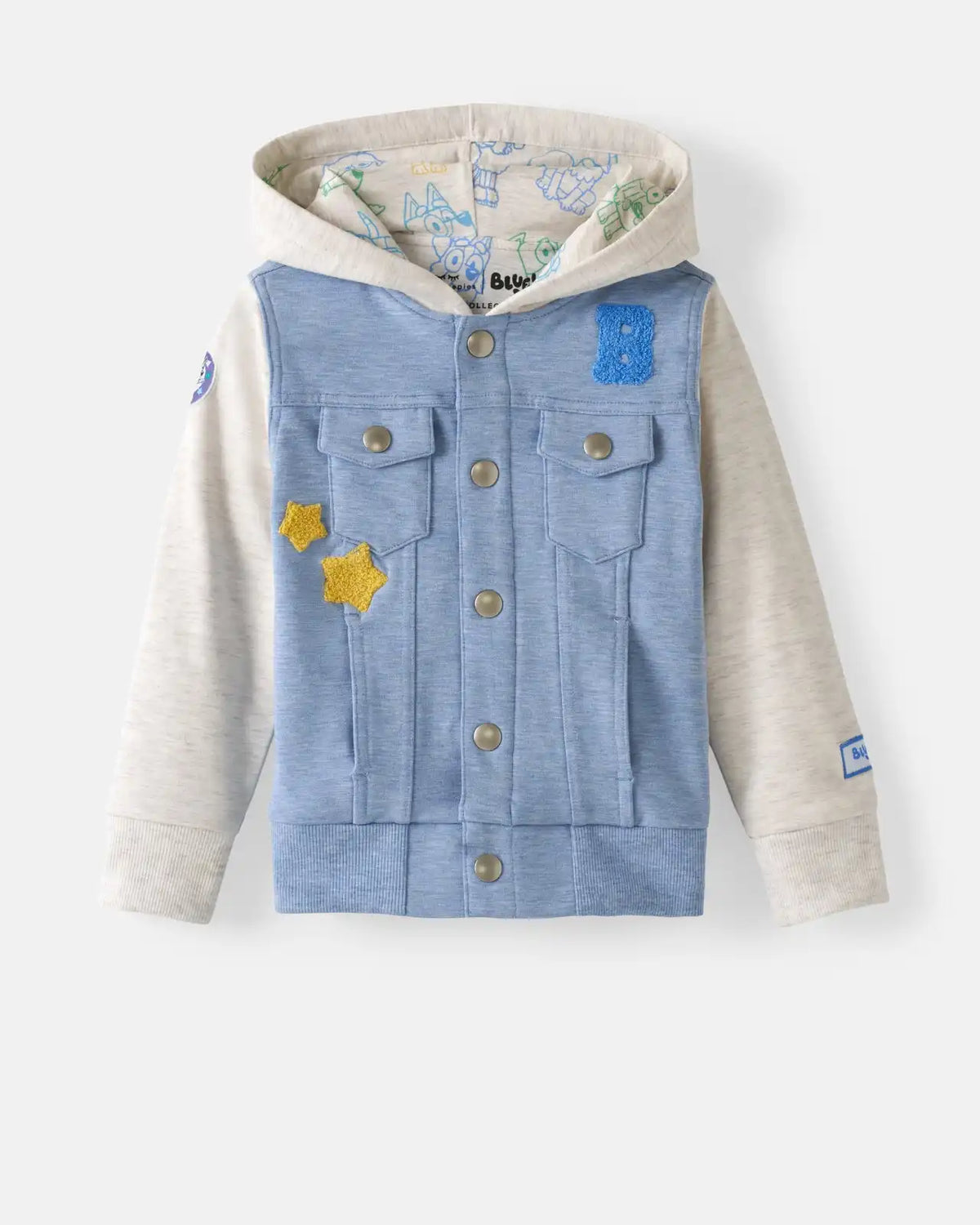 Bluey Hooded Trucker Jacket