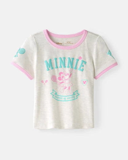 Disney Minnie Mouse Queen of Swing Ringer Tee