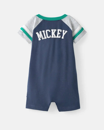 Disney Mickey Mouse Sports Club Henley Shorty Romper