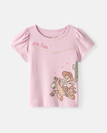 Disney & Pixar Howdy Jessie Puff Sleeve Tee