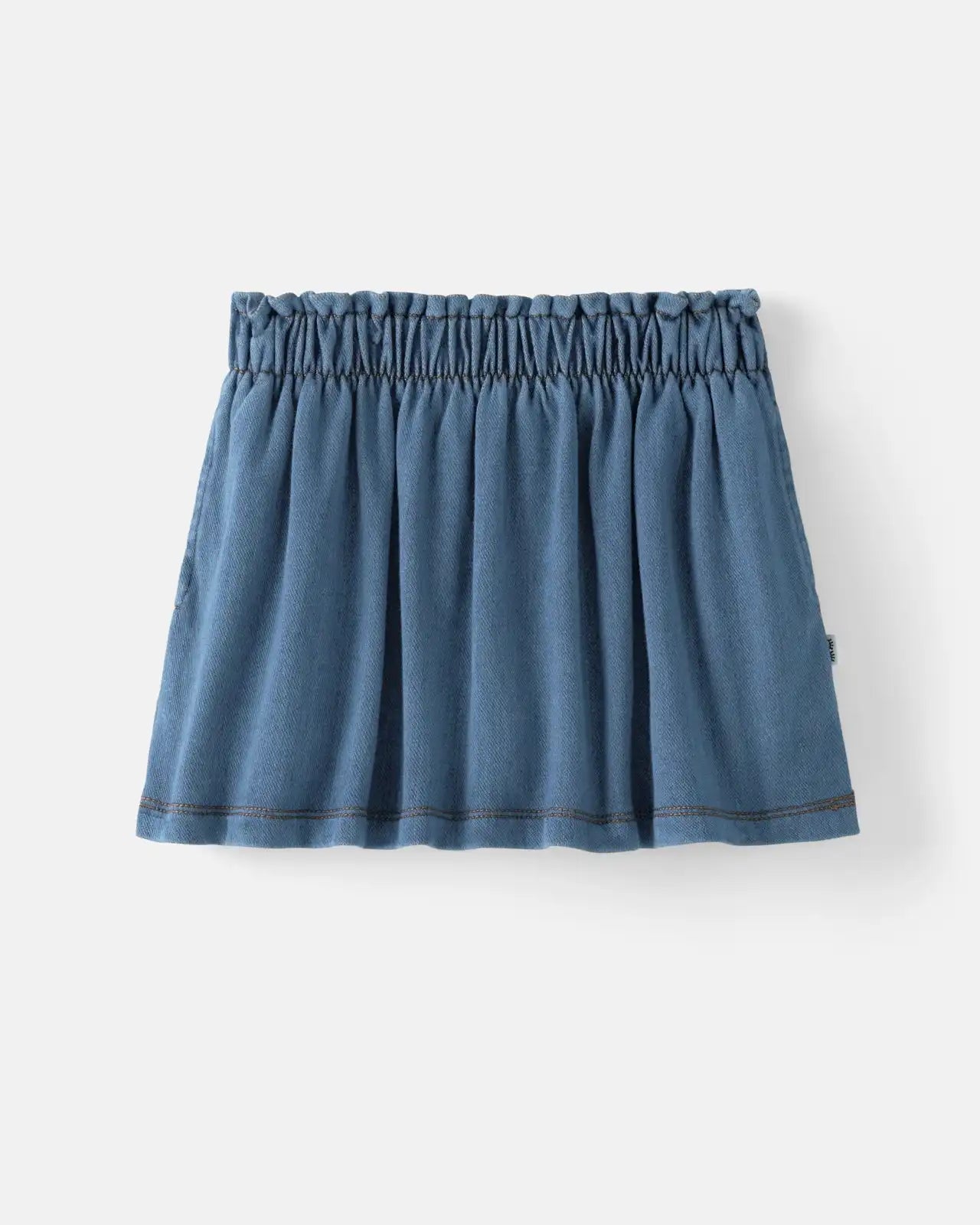 Midwash Blue Denim Skort