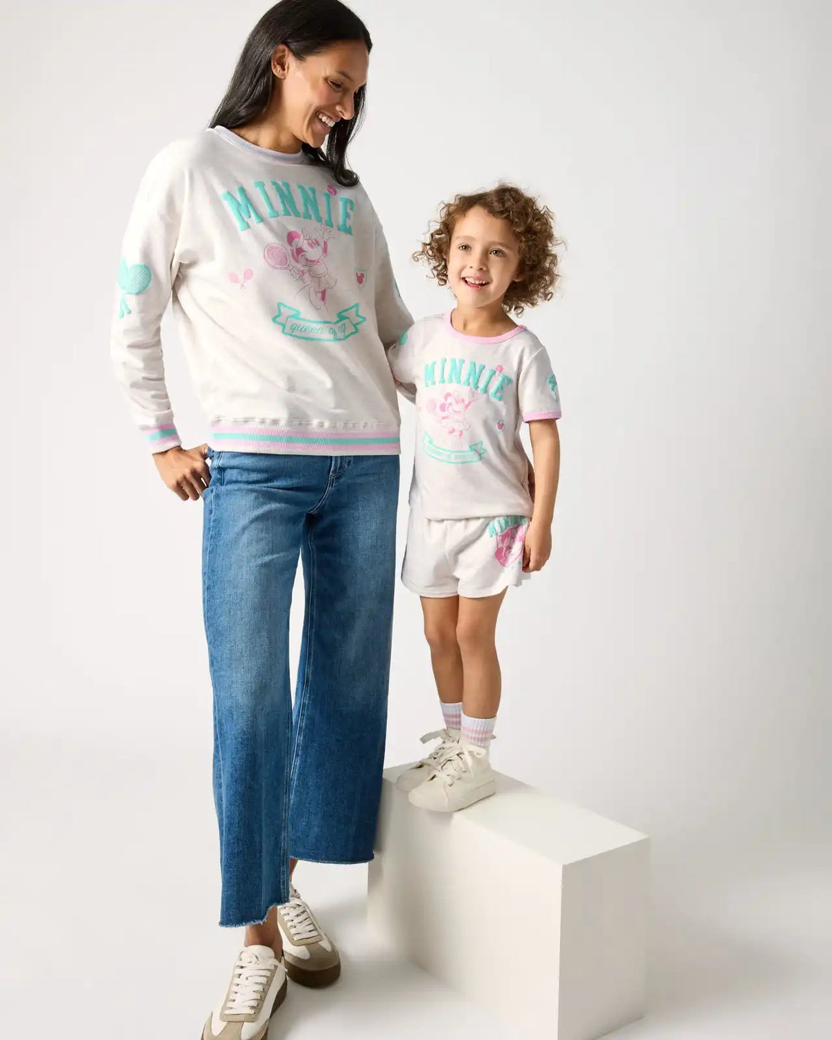 Disney Minnie Mouse Queen of Swing Women's Crewneck Sweatshirt