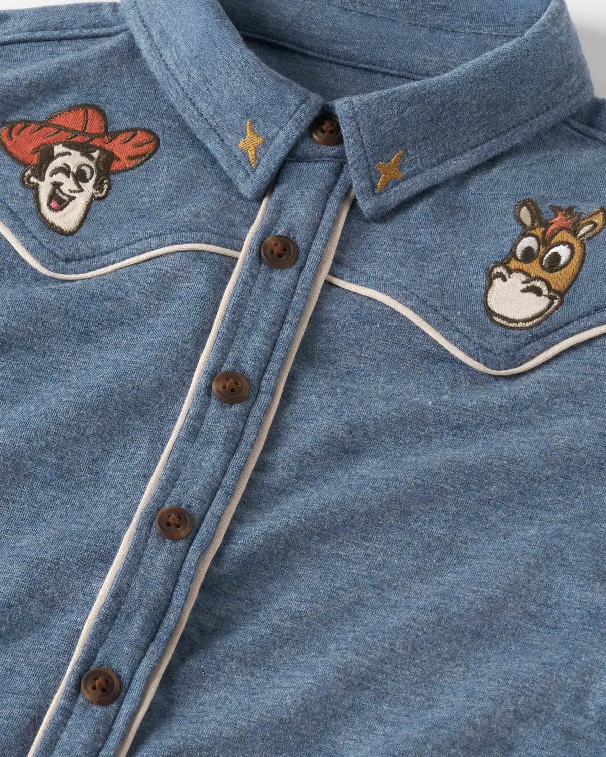Disney & Pixar The Roundup Gang Button Down Polo