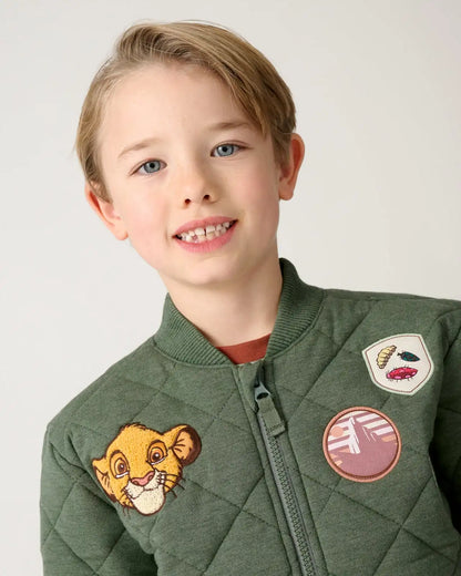 Disney Explore The Wild Quilted Varsity Jacket
