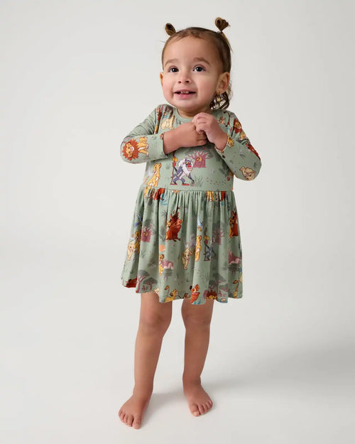 Disney Simba's Safari Skater Dress with Bodysuit