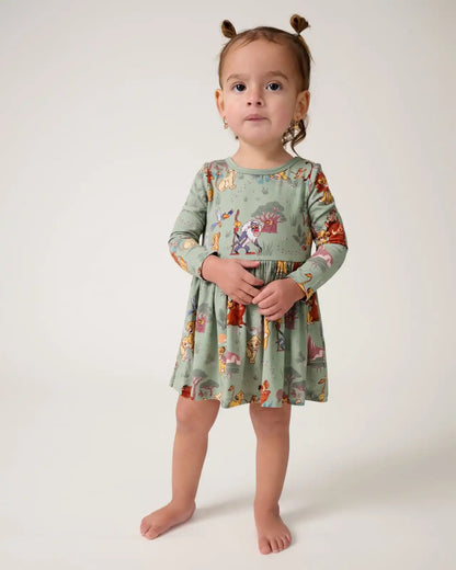 Disney Simba's Safari Skater Dress with Bodysuit