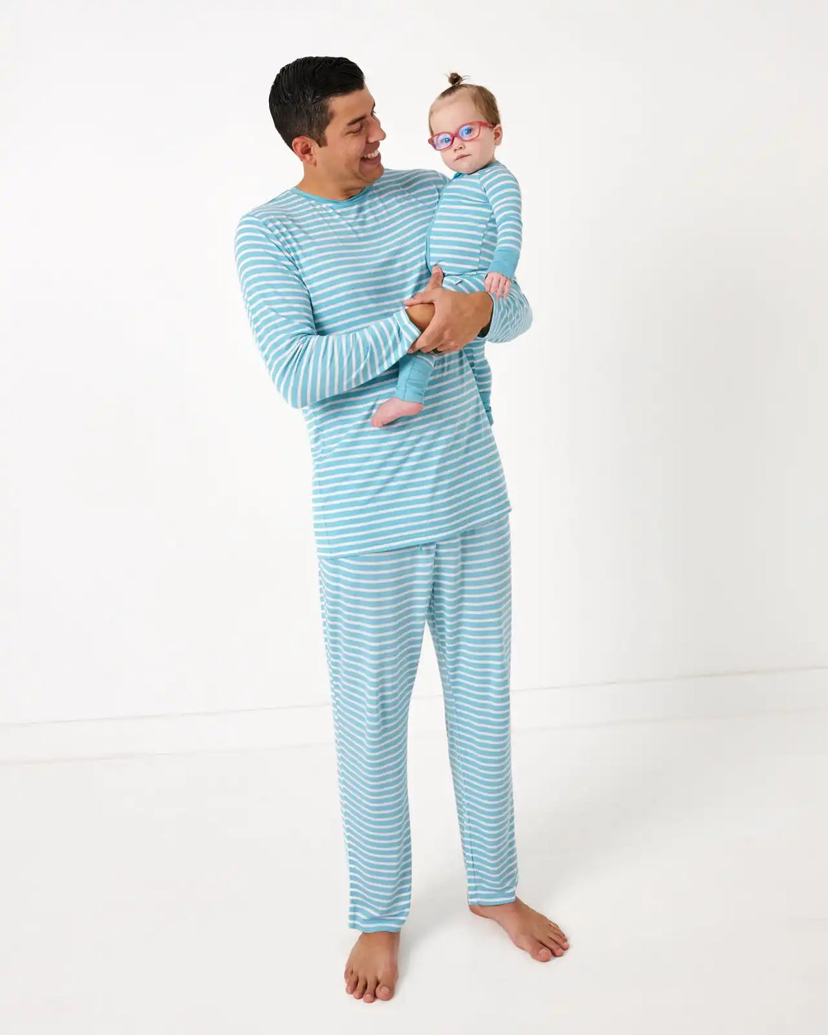 Dockside Stripe Men's Long Sleeve Pajama Top