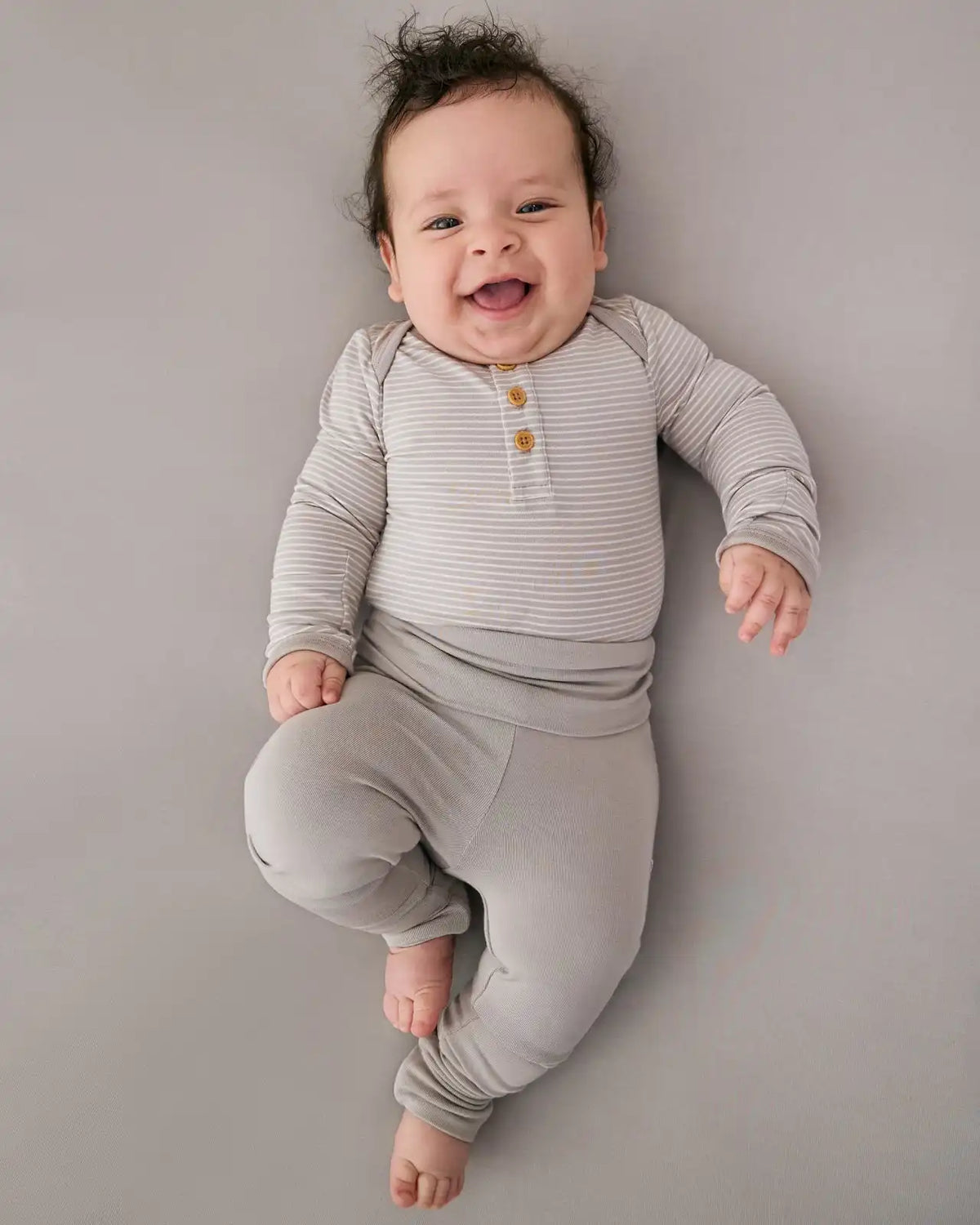 Dove Gray Fold Over Legging