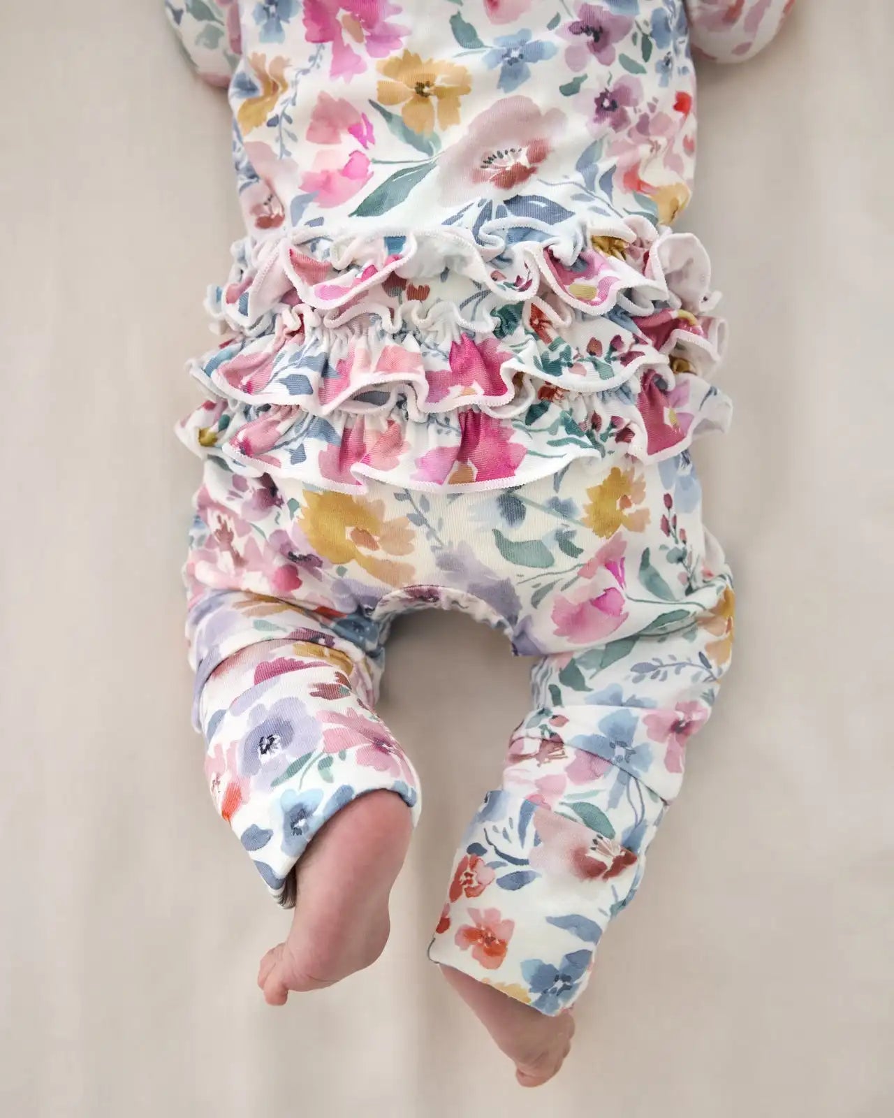 Tiny Blooms Ruffle Zippy