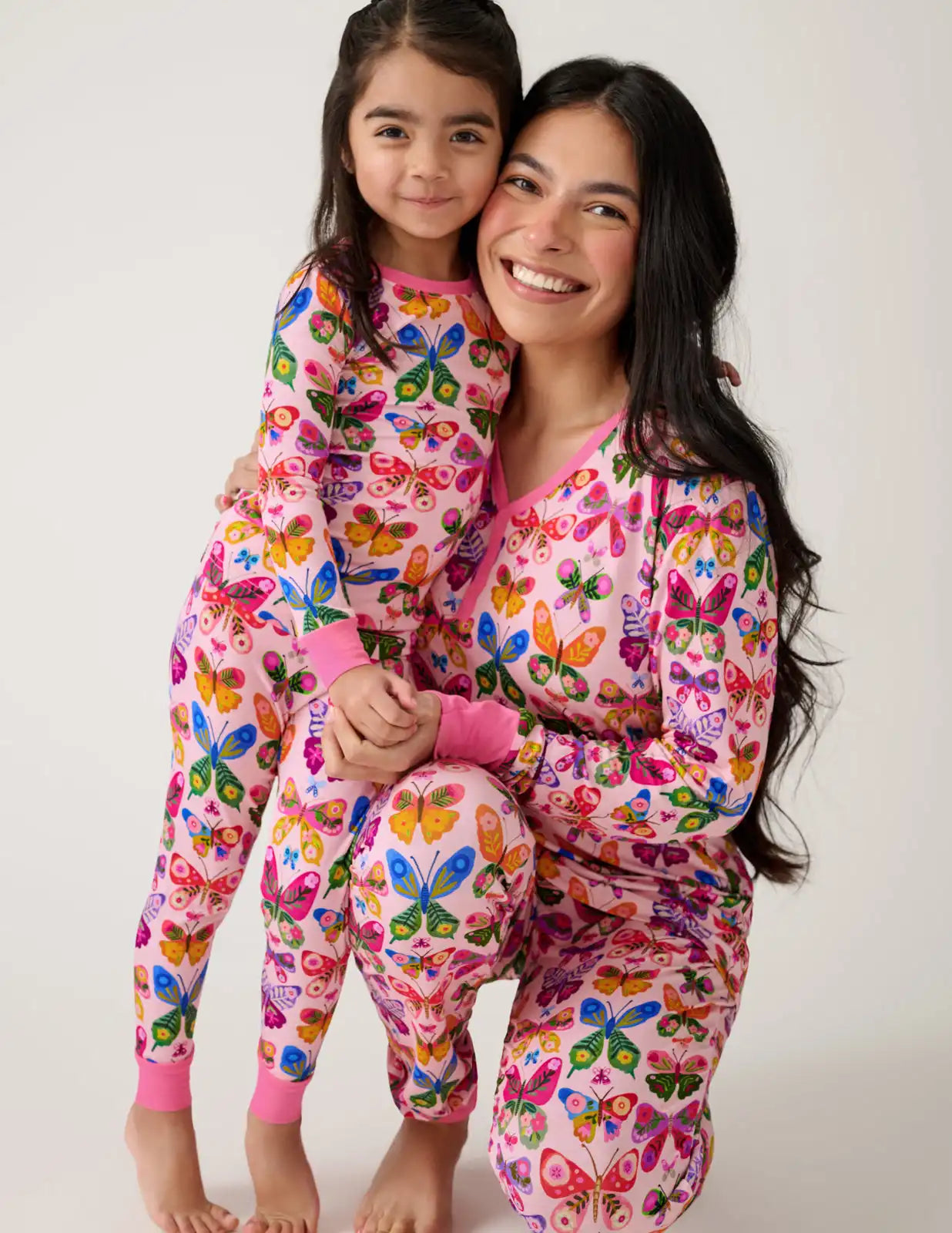 Flutter Garden Two-Piece Pajama Set