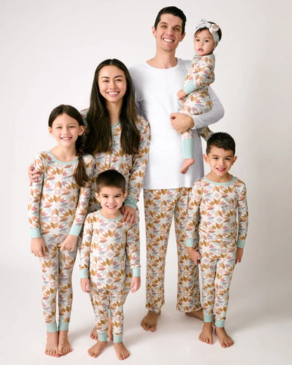 Kaleidoscope Dreams Ribbed Two-Piece Pajama Set