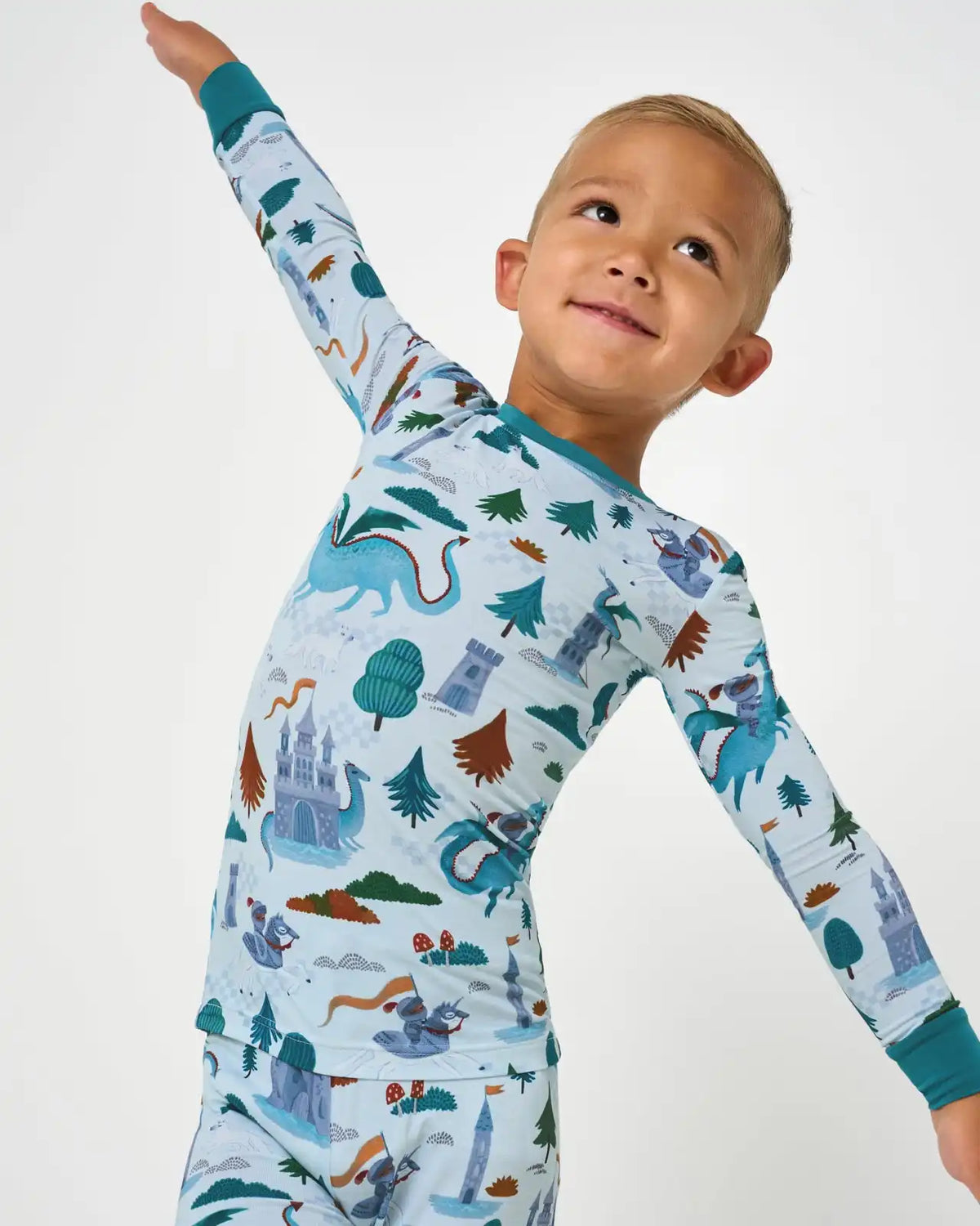 Knight's Quest Two-Piece Pajama Set
