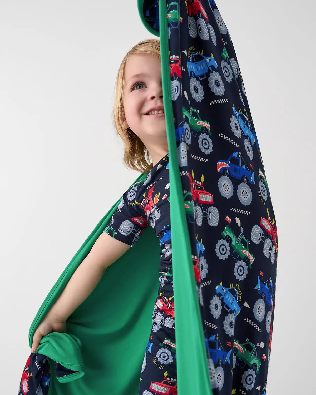 Monster Truck Madness Large Cloud Blanket®