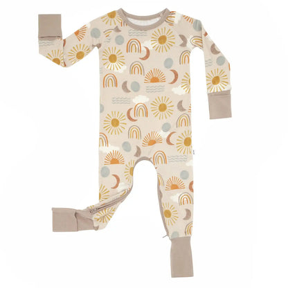 Desert Sunrise Crescent Zippy