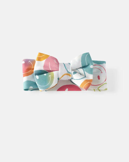 Positive Vibes Luxe Bow Headband