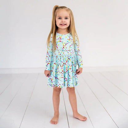 Friends Forever Twirl Dress with Bodysuit