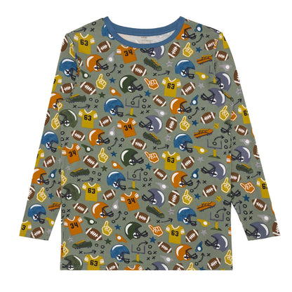 Touchdown Time Men's Pajama Top