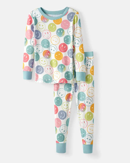 Positive Vibes Two-Piece Pajama Set