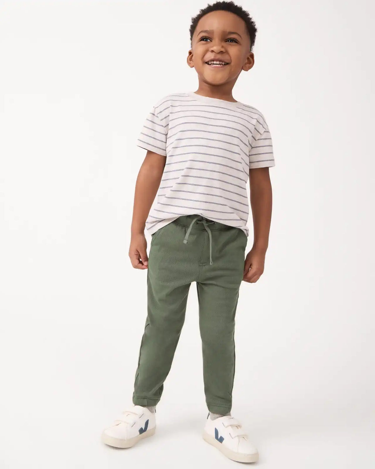 Olive Denim Jogger