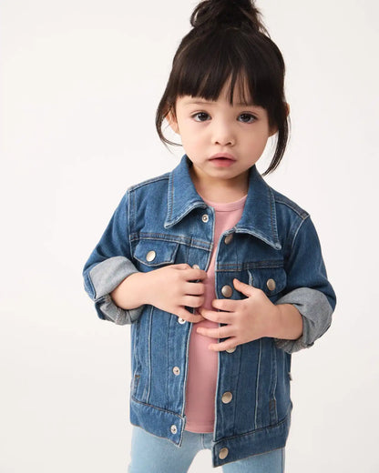 Midwash Blue Denim Trucker Jacket