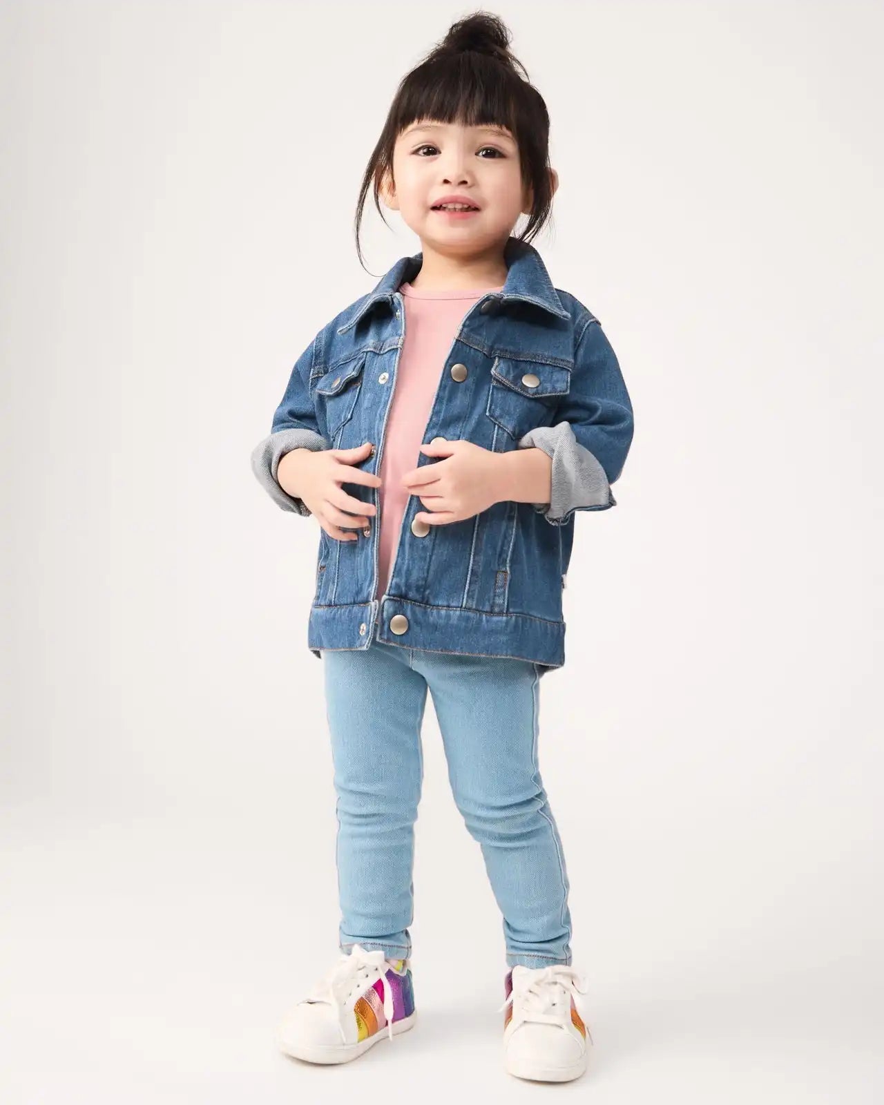 Midwash Blue Denim Trucker Jacket