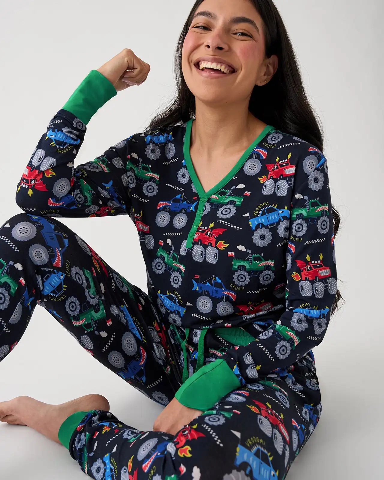Monster Truck Madness Women's Pajama Pants