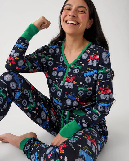 Monster Truck Madness Women's Pajama Pants