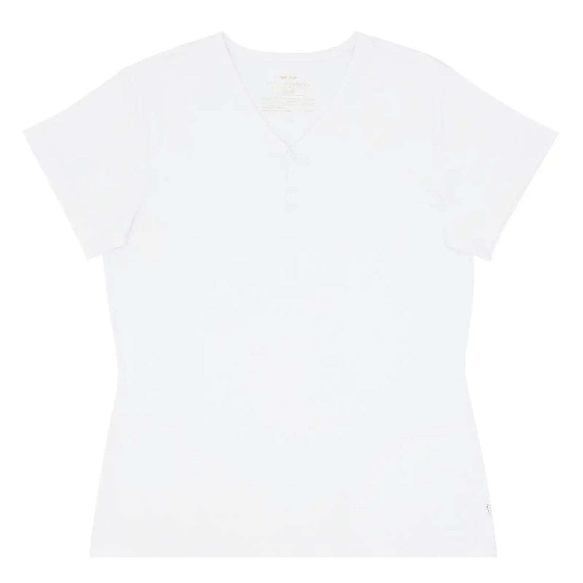 Bright White Women's Short Sleeve Pajama Top