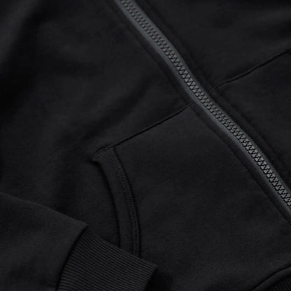 Black Zip Hoodie