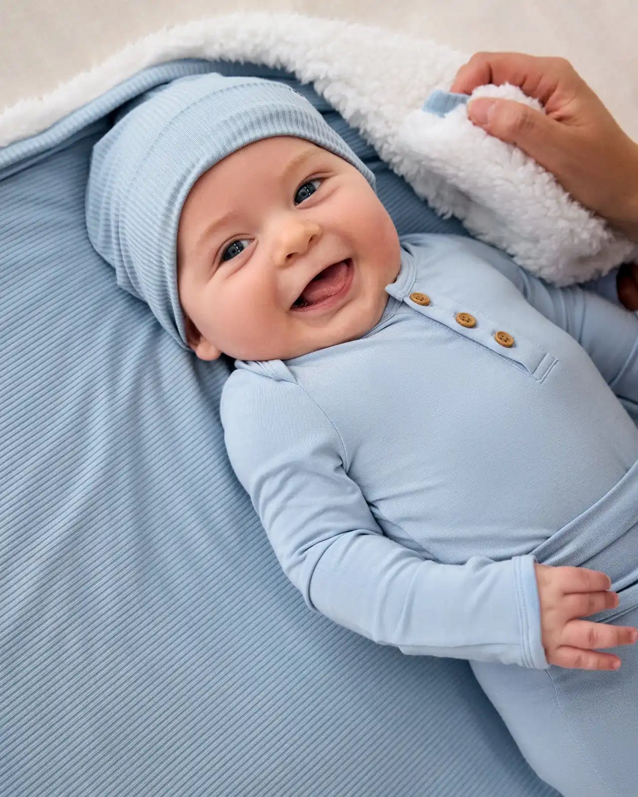 Light Fog Henley Bodysuit