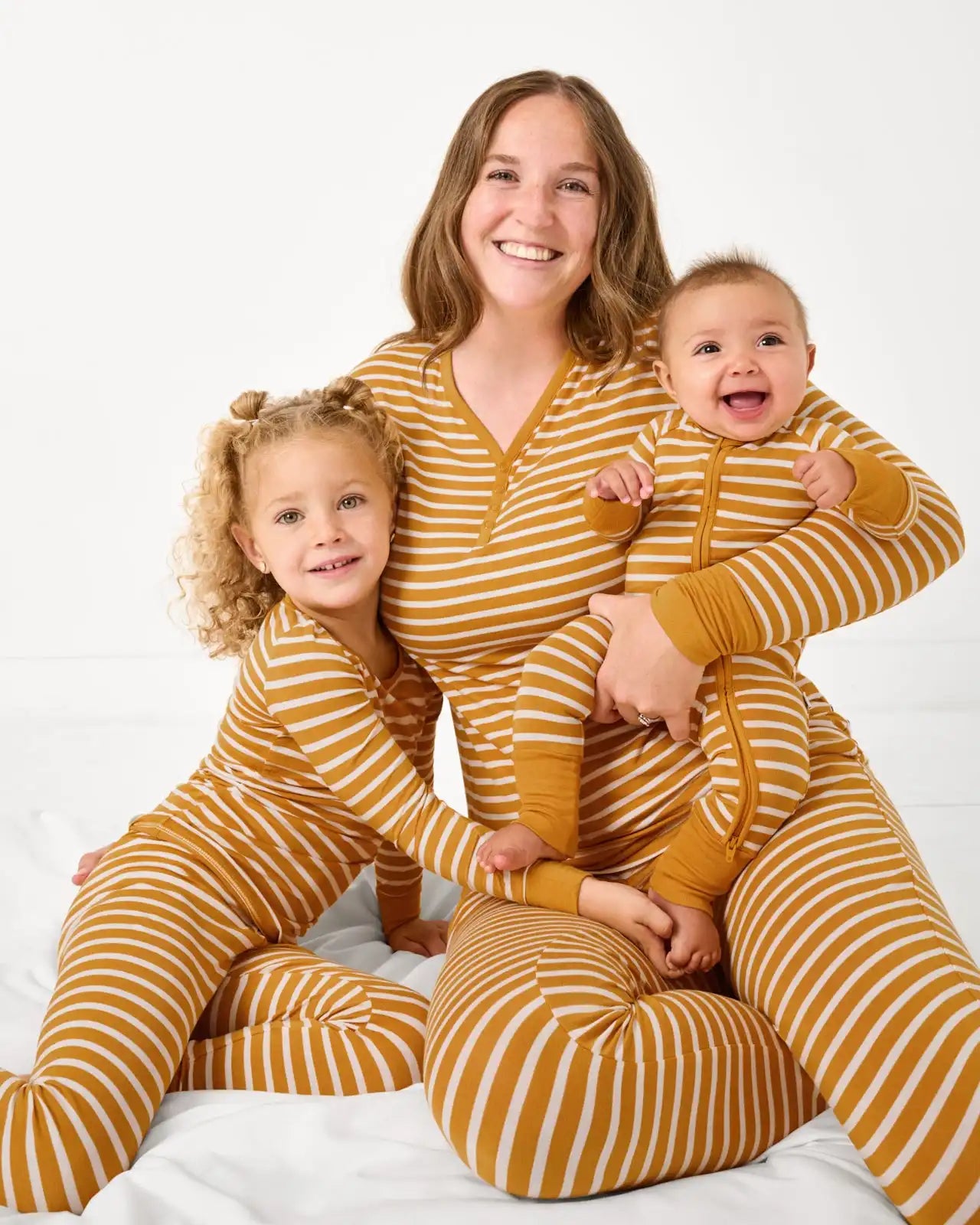 Marigold Stripe Women's Pajama Pants