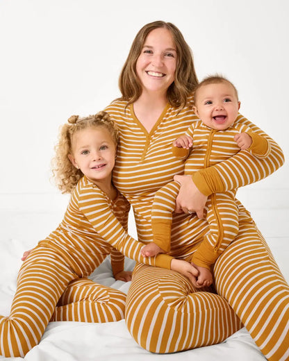 Marigold Stripe Women's Pajama Pants