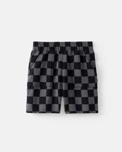 Monochrome Checks Shorts