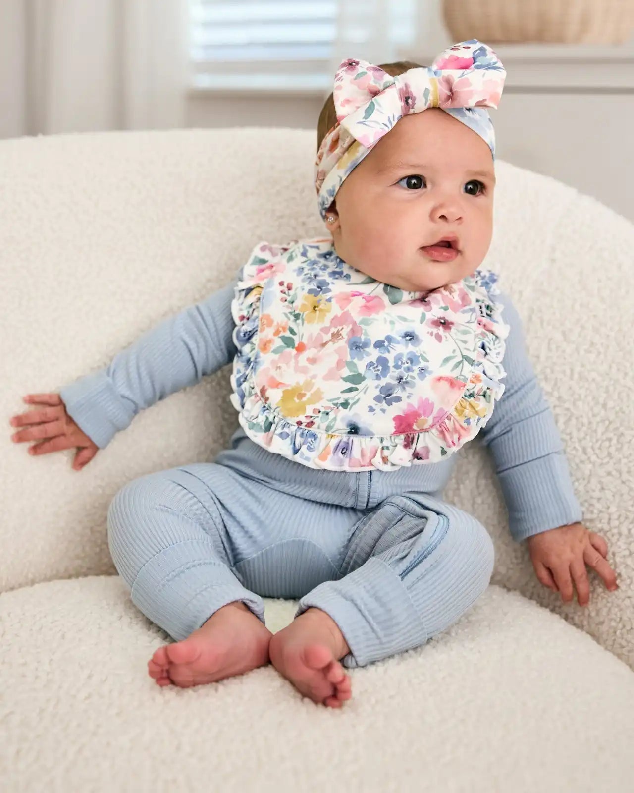 Tiny Blooms Luxe Bow Headband