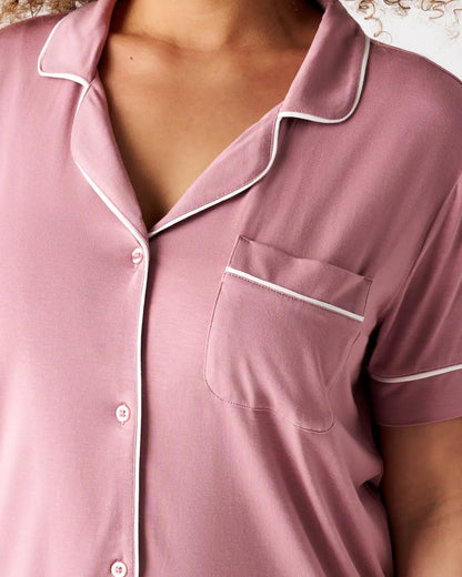 Rosewood Women's Short Sleeve & Shorts Pajama Set