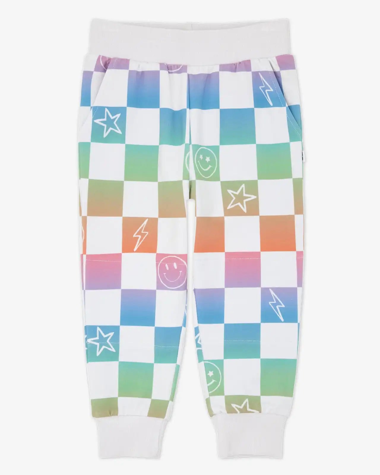 Ombre Cheery Checks Jogger