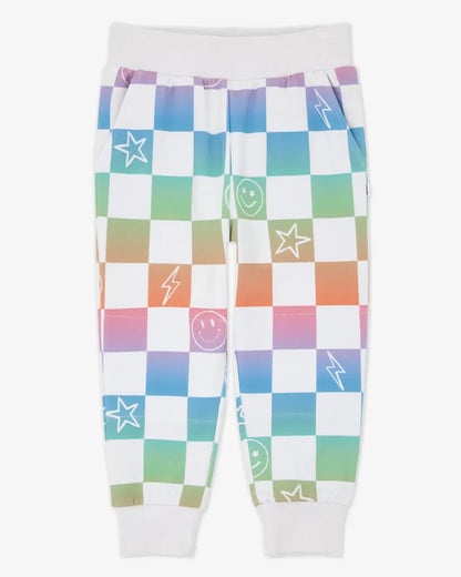 Ombre Cheery Checks Jogger